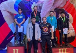 Акмолинец выиграл международный турнир по греко-римской борьбе