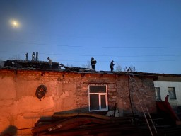 В Шортандинском районе Акмолинской области горел магазин