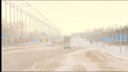 Как зимой содержатся дороги в Акмолинской области