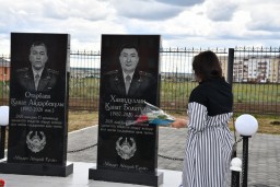 Монумент сотрудникам, погибшим при исполнении служебных обязанностей, открыли в Щучинске