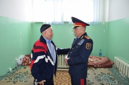 ​Начальник Департамента полиции Акмолинской области посетил ведомственный госпиталь