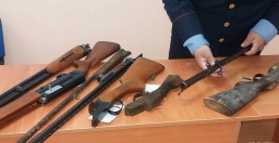 Полиция изъяла 18 единиц незаконно хранящегося оружия в Акмолинской области