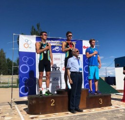 Акмолинский триатлонист стал чемпионом Азии