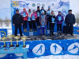 Акмолинские биатлонисты выиграли зимнюю гимназиаду школьников РК