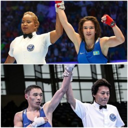 Акмолинцы Темиртас Жусупов и Дина Жоламан представят Казахстан на чемпионате Азии по боксу