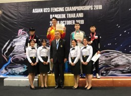 Акмолинский шпажист завоевал "бронзу" Чемпионата Азии в Бангкоке