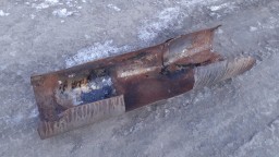 Двое акмолинцев попались на краже жестяных листов с теплотрассы