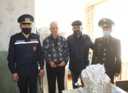 Сотрудники Службы пожаротушения Акмолинской области чествовали ветеранов органов гражданской защиты