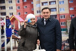 Ключи от квартир вручили новоселам в Акмолинской области