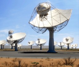 Крупнейший в мире радиотелескоп начали строить в Австралии