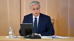 Глава государства Касым-Жомарт Токаев прибыл с рабочей поездкой в Акмолинскую область