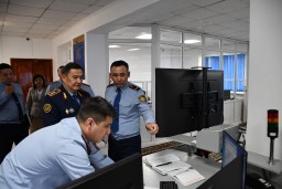 Министр внутренних дел посетил с рабочим визитом Акмолинскую область