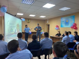 ​В следственном изоляторе г. Кокшетау состоялся музыкальный конкурс патриотической песни
