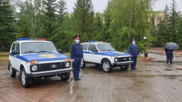 Служебные машины передали полицейским Акмолинской области (ВИДЕО)