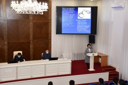 Профессор КУ им. А. Мырзахметова выступила с лекцией в преддверии Дня Независимости