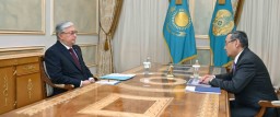 Токаев принял президента Национальной академии наук Ахылбека Куришбаева