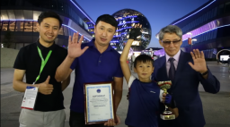11 жасар ақмолалық Әмір Махмет жаңа әлем рекордын орнатты