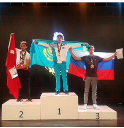 Впервые акмолинец стал чемпионом мира по армрестлингу
