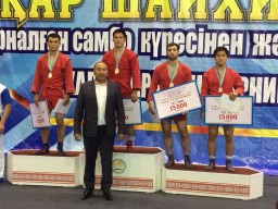 Акмолинский самбист завоевал «бронзу» Международного турнира