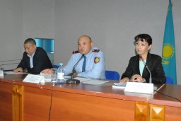 Акмолинские полицейские подписали меморандум о сотрудничестве с частными охранными структурами