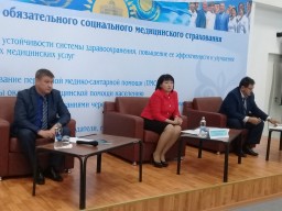 ​Руководитель управления здравоохранения провела встречу по вопросам внедрения ОСМС