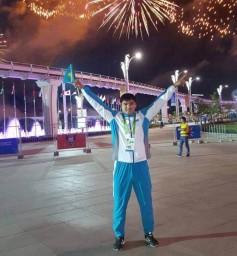 Акмолинский борец завоевал «бронзу» Азиатских игр в Ашхабаде