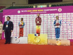 12-летняя ушуистка из Кокшетау завоевала «бронзу» в Южной Корее