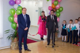 В селе Родина открылся новый блок начальной школы