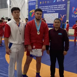 Акмолинец стал вторым на чемпионате Казахстана по самбо