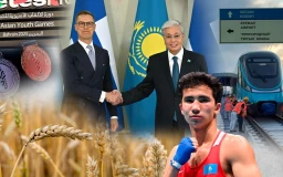 Казахстан и Финляндия, LRT до Косшы и рекордный урожай &mdash; главные события недели