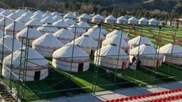 Казахстан и Кыргызстан отправили в помощь пострадавшим в Турции 84 юрты