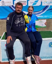 Акмолинская велосипедистка завоевала бронзу на чемпионате Казахстана