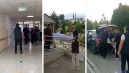 Жестокое избиение врачей: момент похищения тела из ЦРБ Талгара попал на видео