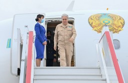Токаев прибыл с рабочей поездкой в Костанайскую область
