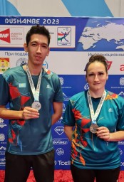 Акмолинская бадминтонистка завоевала «серебро» на международном турнире в Таджикистане
