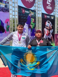 Акмолинец стал двукратным чемпионом Азии по поясной борьбе