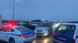 Непогода в Кокшетау: 12 ДТП зафиксировала полиция