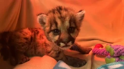 Трехнедельного детеныша пумы спасли в горах США