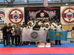 Акмолинские каратисты стали призерами международного турнира в России
