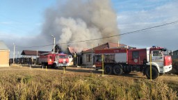 Қосшыда тұрғын үйлер өрттен аман қалды Қосшыда тұрғын үйлер өрттен аман қалды