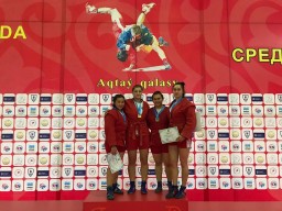 Акмолинские спортсменки стали чемпионами Казахстана по самбо