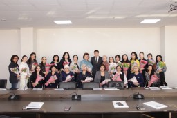 ​В Акмолинской области поздравили деловых женщин