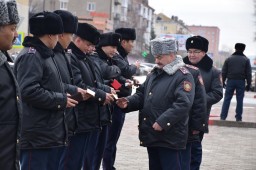 Акмолинские полицейские продемонстрировали готовность к зиме
