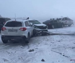 Причину массовой аварии выясняют в Акмолинской области