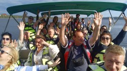 ​Участники первого Международного туристического кинофестиваля "Диво Мира" посетили курорт Бурабай