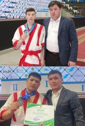 Юные акмолинцы стали призерами чемпионата Казахстана по қазақ күресі
