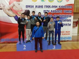 Акмолинские параспортсмены-борцы стали чемпионами Казахстана