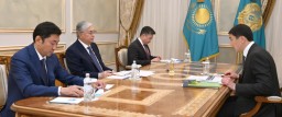Касым-Жомарт Токаев принял председателя правления АО «НК «КазМунайГаз» Магзума Мирзагалиева