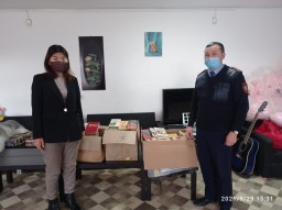 Более ста книг художественной литературы безвозмездно переданы  в библиотеку СИЗО города Кокшетау