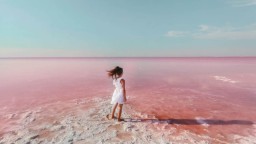 Министр экологии призвал казахстанцев не ездить на розовое озеро Кобейтуз